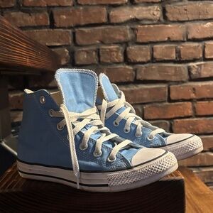 Converse Blue High-Top Sneakers